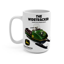 Vintage 1975 John Deere Snowmobiles White Ceramic Mug by SpeedTiques