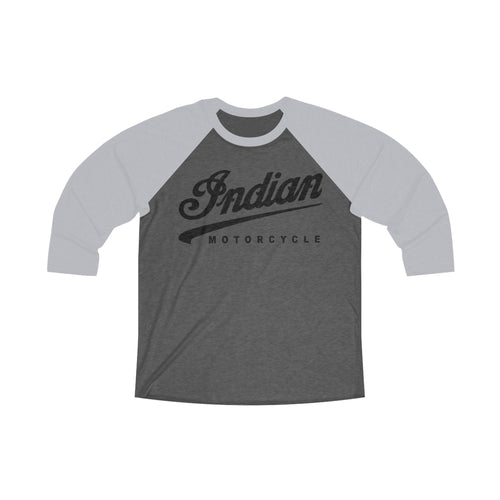 Vintage Indian Motorcycles Unisex Tri-Blend 3\4 Raglan Tee