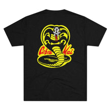 Classic Karate Cobra Kai Men's Tri-Blend Crew Tee