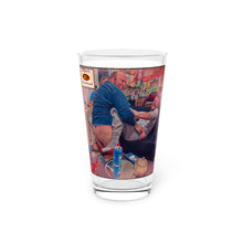 Turtle Full Ass Pint Glass, 16oz