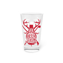 Turtle Club Pint Glass, 16oz