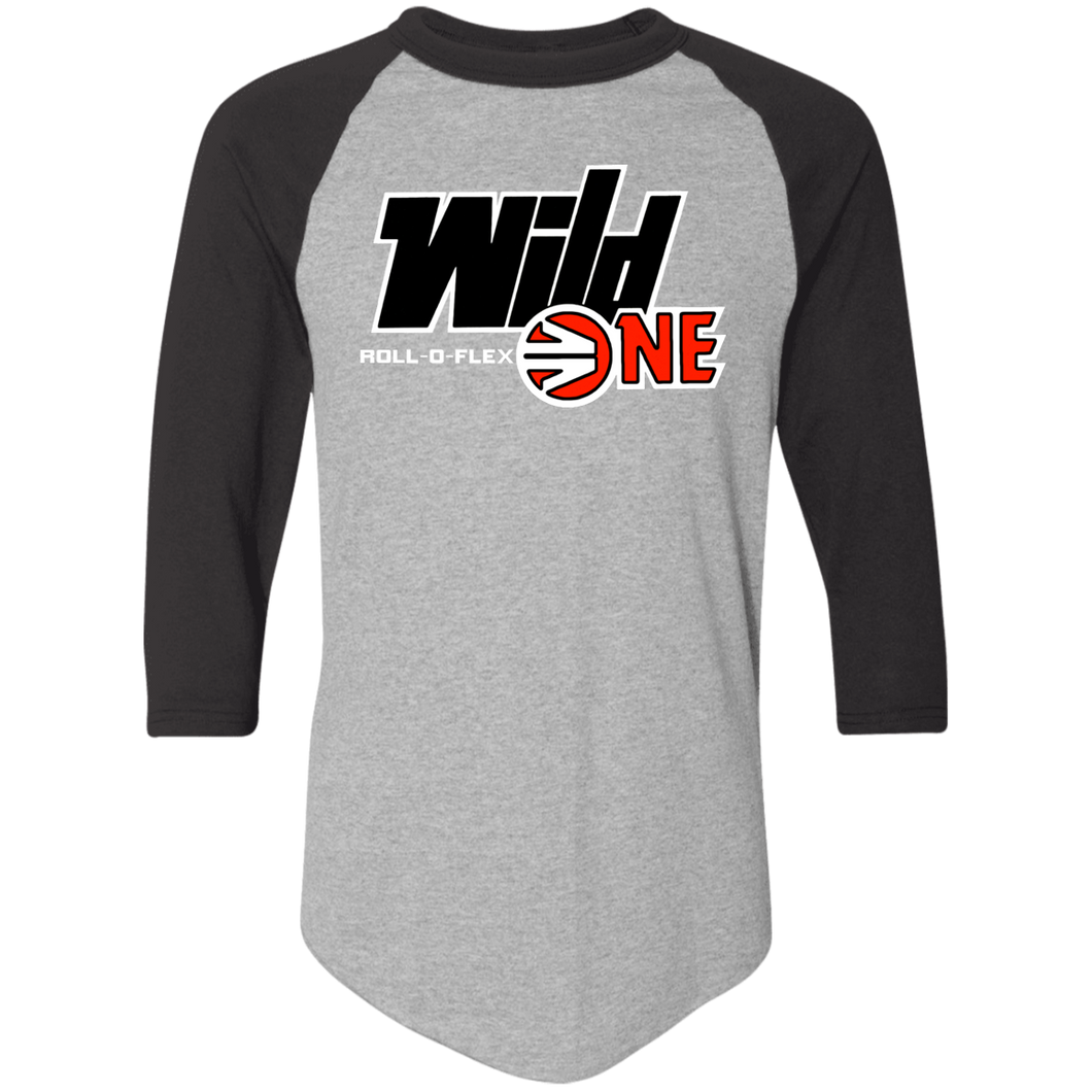 Roll-O-Flex Wild One Snowmobile Colorblock Raglan Jersey