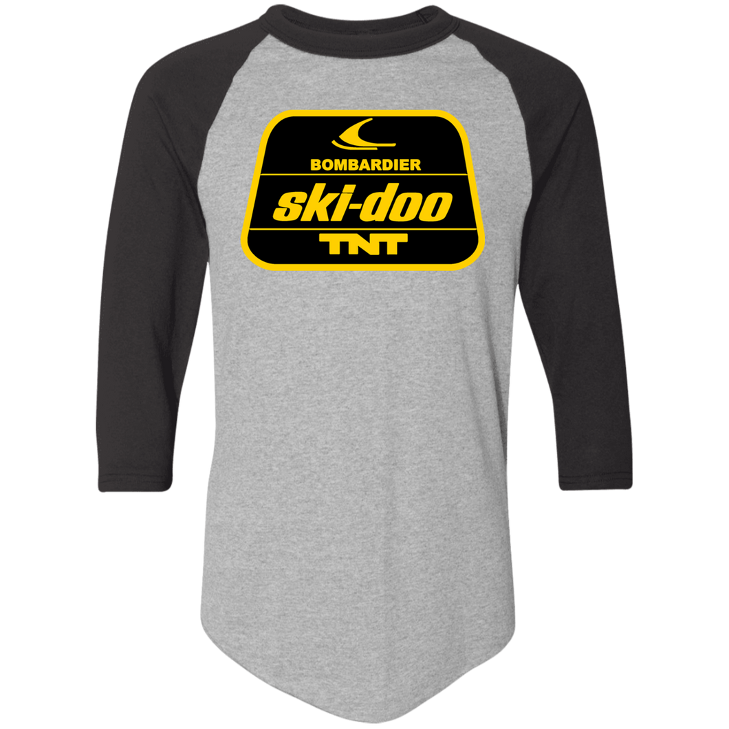 1970s Ski-Doo TNT Bombardier Colorblock Raglan Jersey