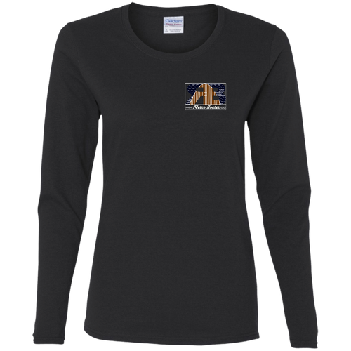 G540L Gildan Ladies' Cotton LS T-Shirt