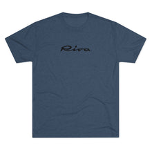 Vintage Riva Boat Men's Tri-Blend Crew Tee